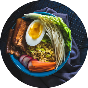 Egg Masala Ramen